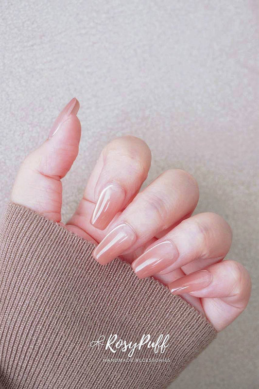 Nude Gradient Press-On Nails