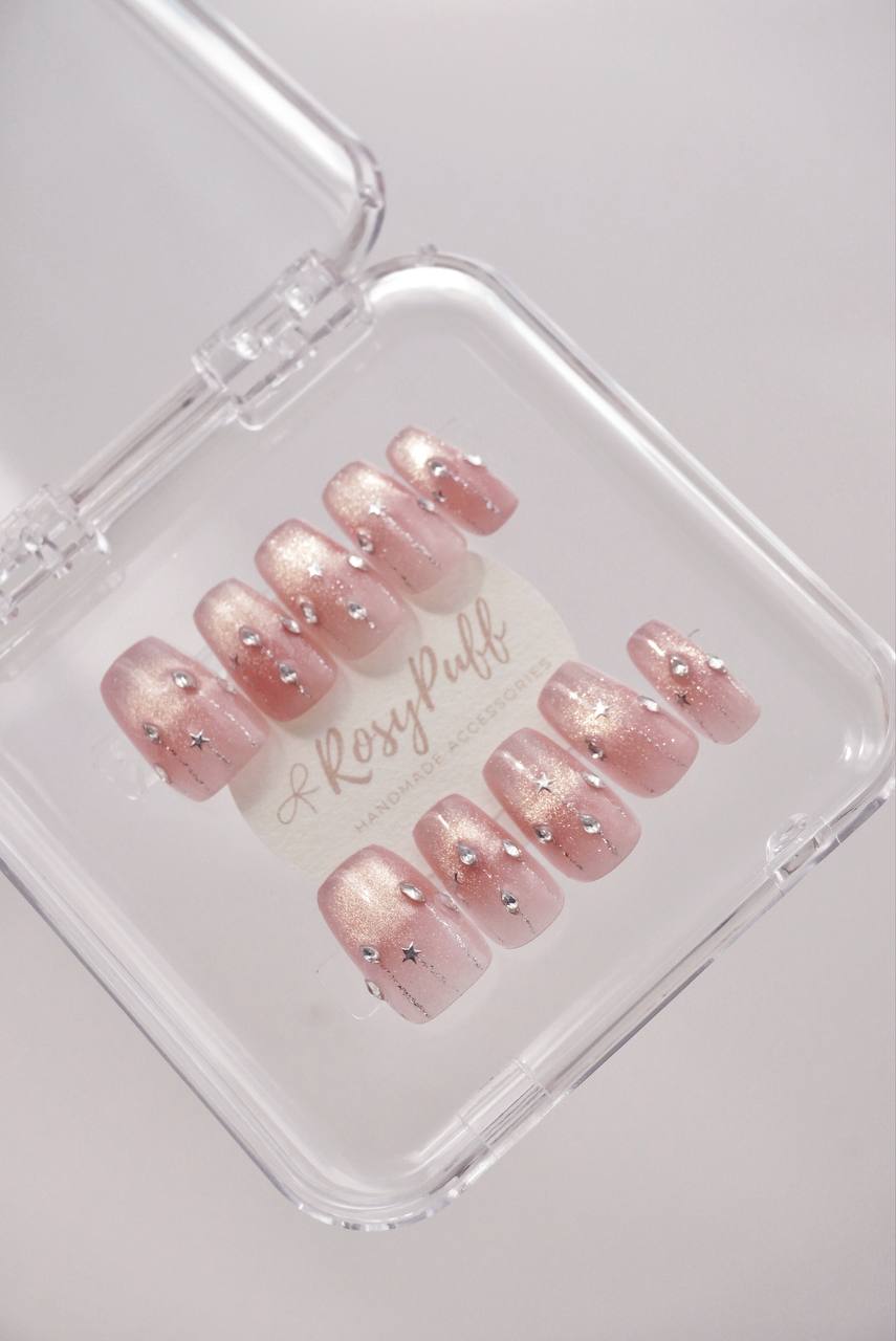 Starry Stars Press-On Nails