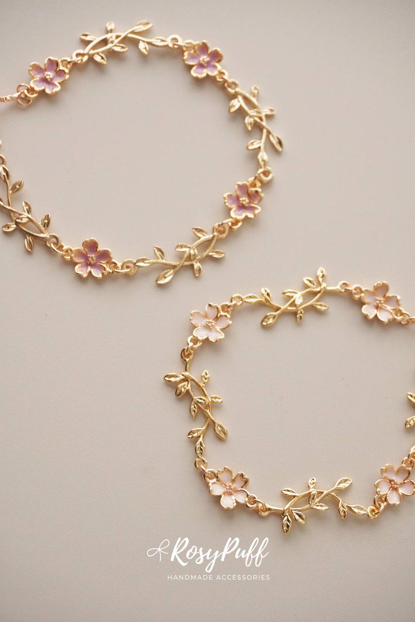 Violet Sakura Bloomie Bracelet