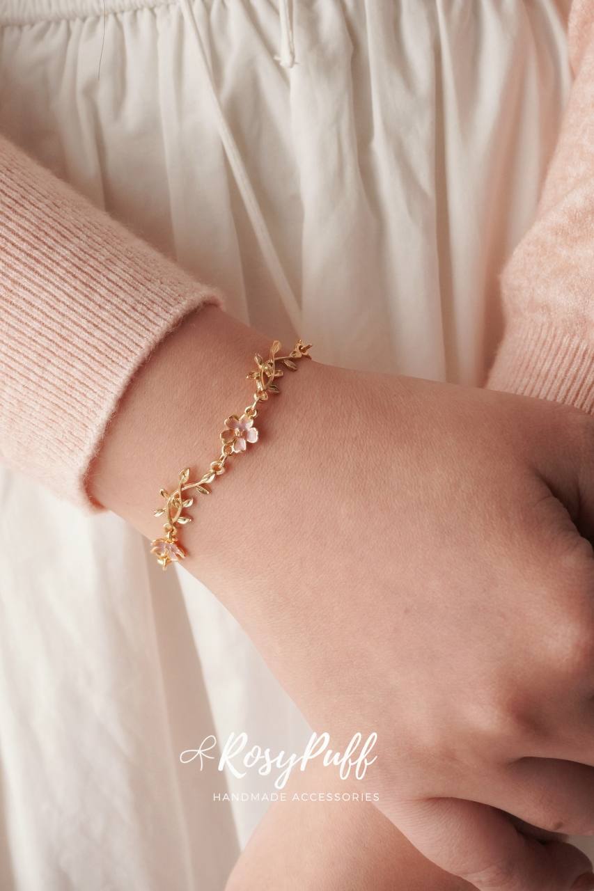 Violet Sakura Bloomie Bracelet