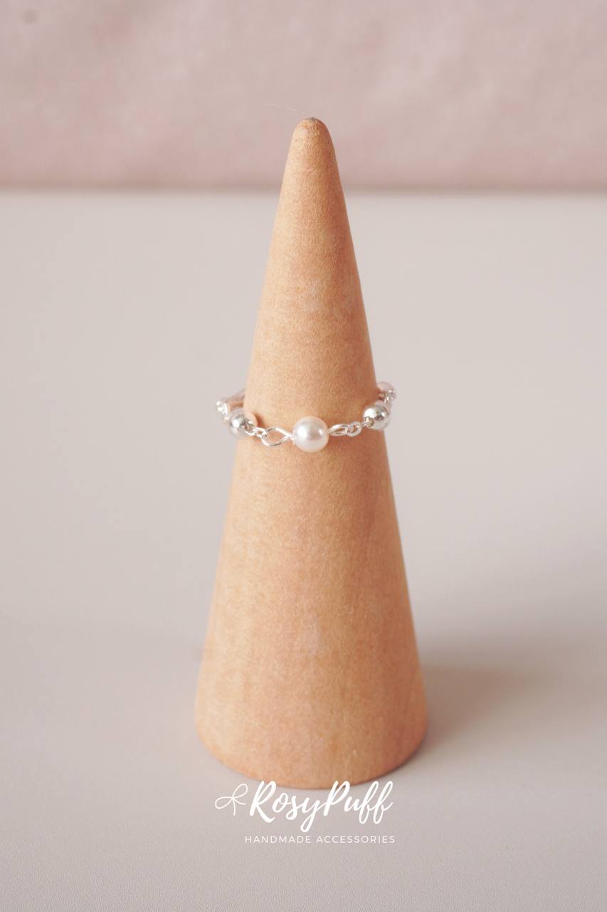 Bloom Aura Ring In Silver